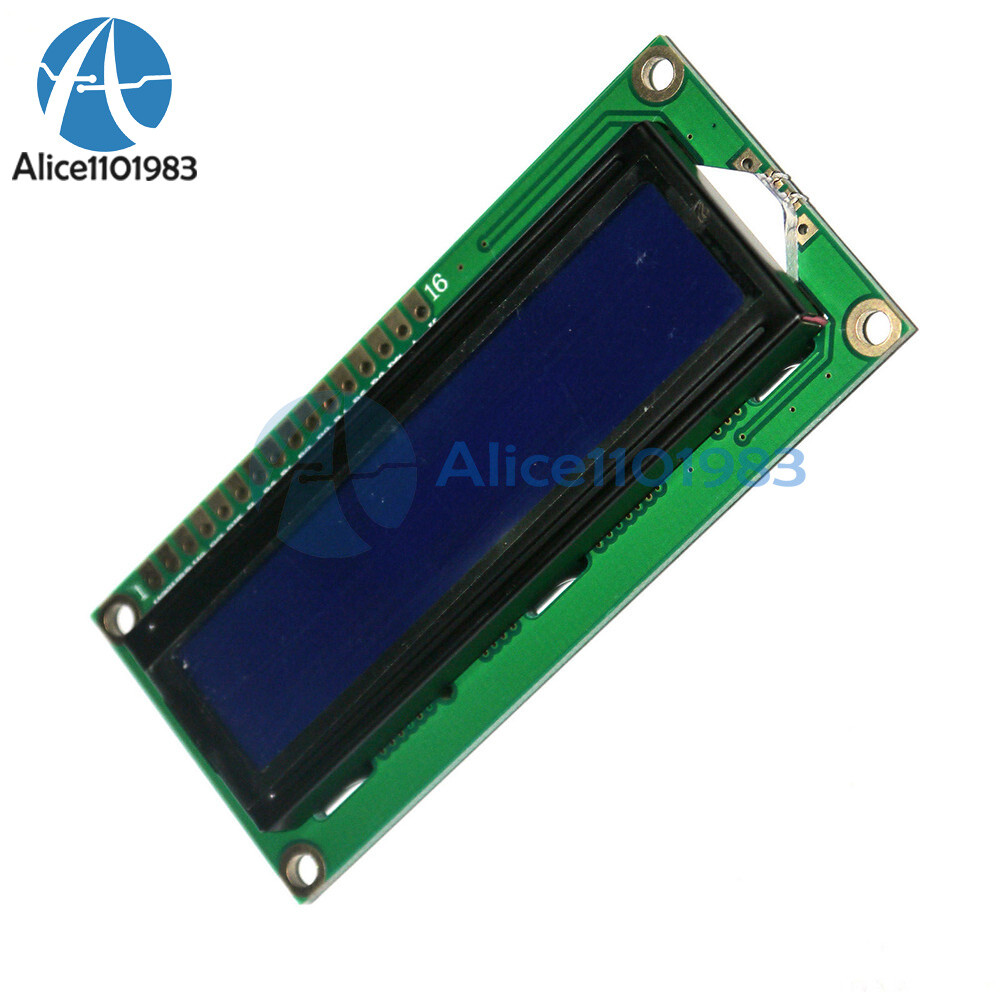 LCD1602 3.3V Blue Backlight 16*2 Lines White Character LCD Module 1602A DIY