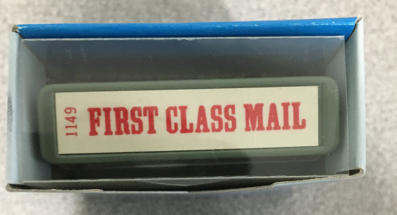 Shachihata Xstamper Red Ink "FIRST CLASS MAIL" Title Stamp #1149