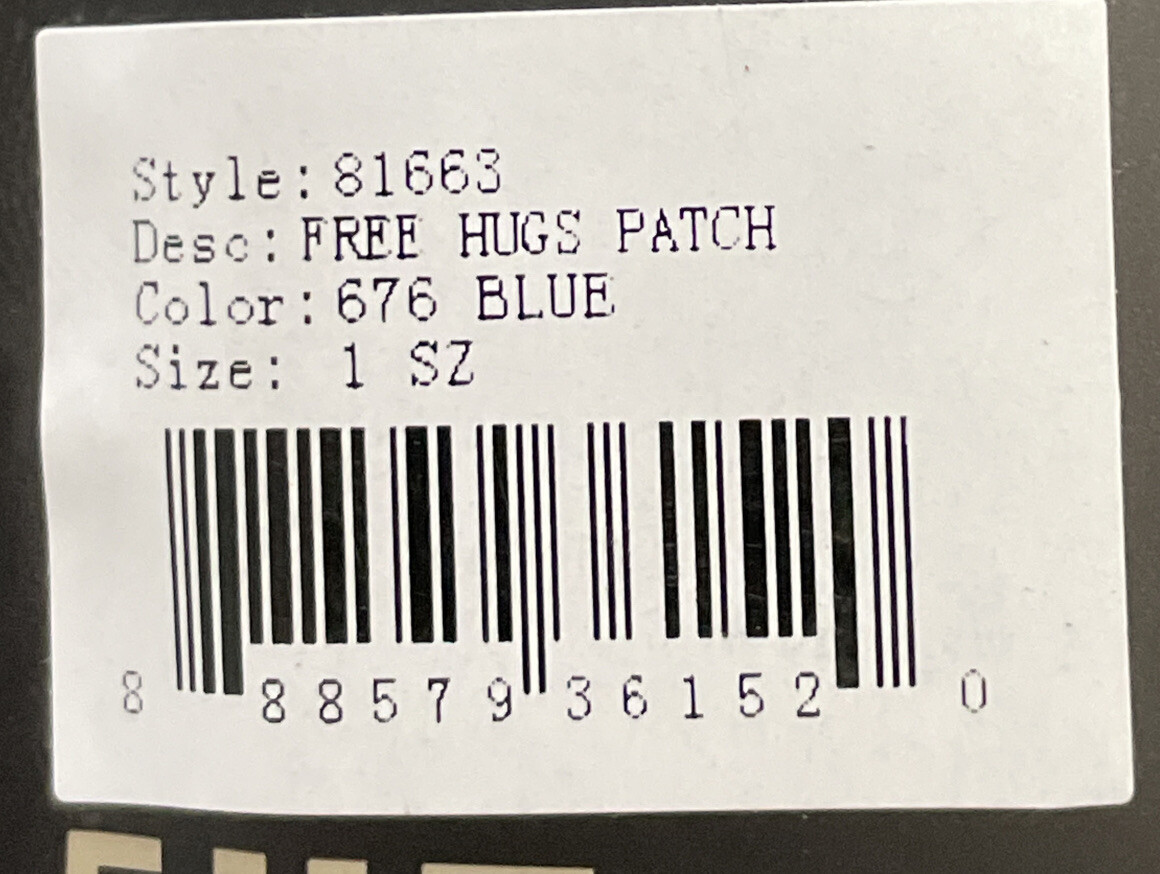 *BRAND NEW* 5.11 TACTICAL FREE HUGS PATCH POLICE K9 THIN BLUE LINE “FREE HUGS”