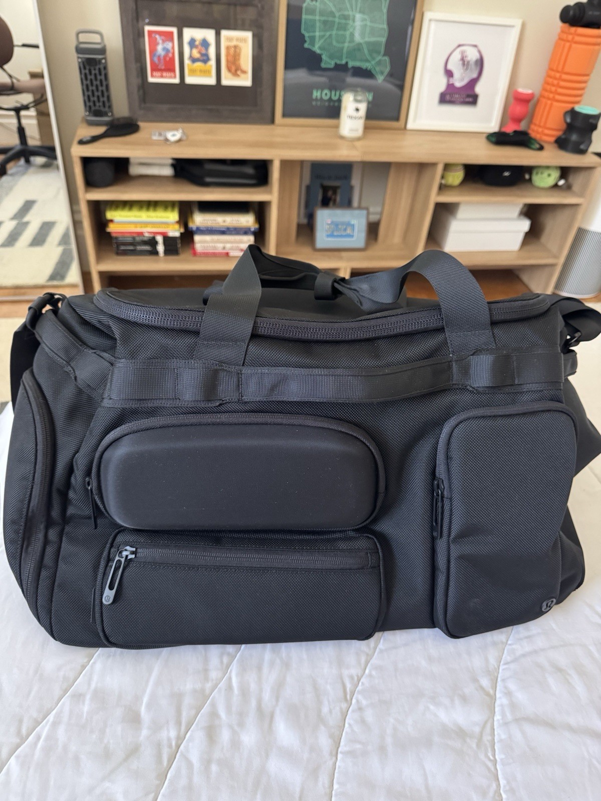 Lululemon Cruiser Duffle Bag 50L Black Travel/Gym Bag