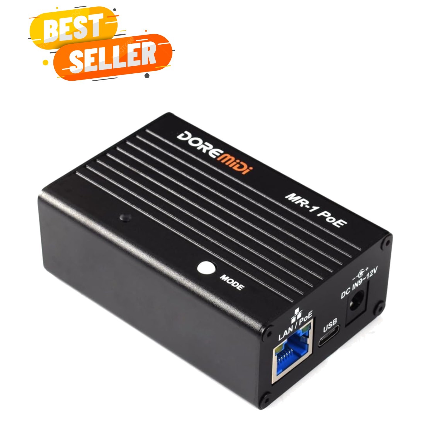 RTP MIDI Network Interface MR-1 PoE