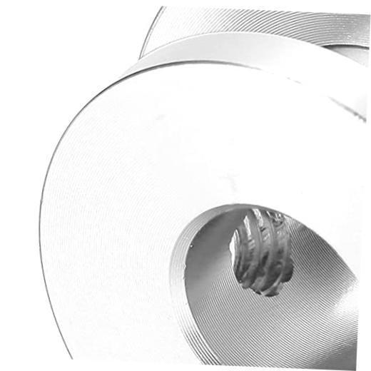 Tbest Pocreation - Collar de palanca de cambios, bota de palanca de C (plata)