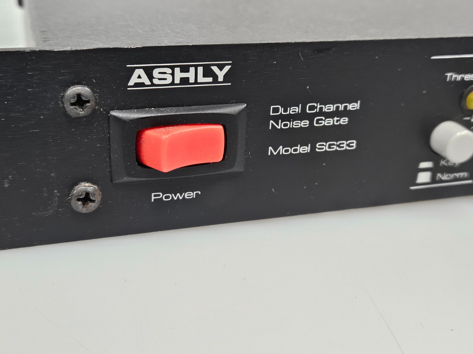 Ashly SG33 Dual Channel Noise Gate, Rack Mount