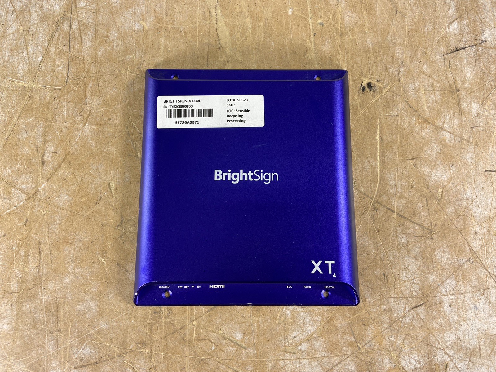 BRIGHTSIGN XT244 I/O DIGITAL SIGN PLAYER