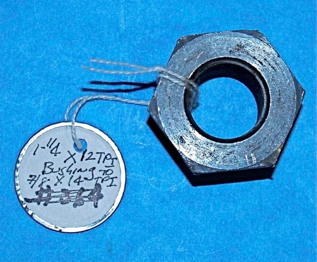 RCBS Press Bushing 1-1/4" x 12 TPI-to-7/8" x 14 TPI-(09138)