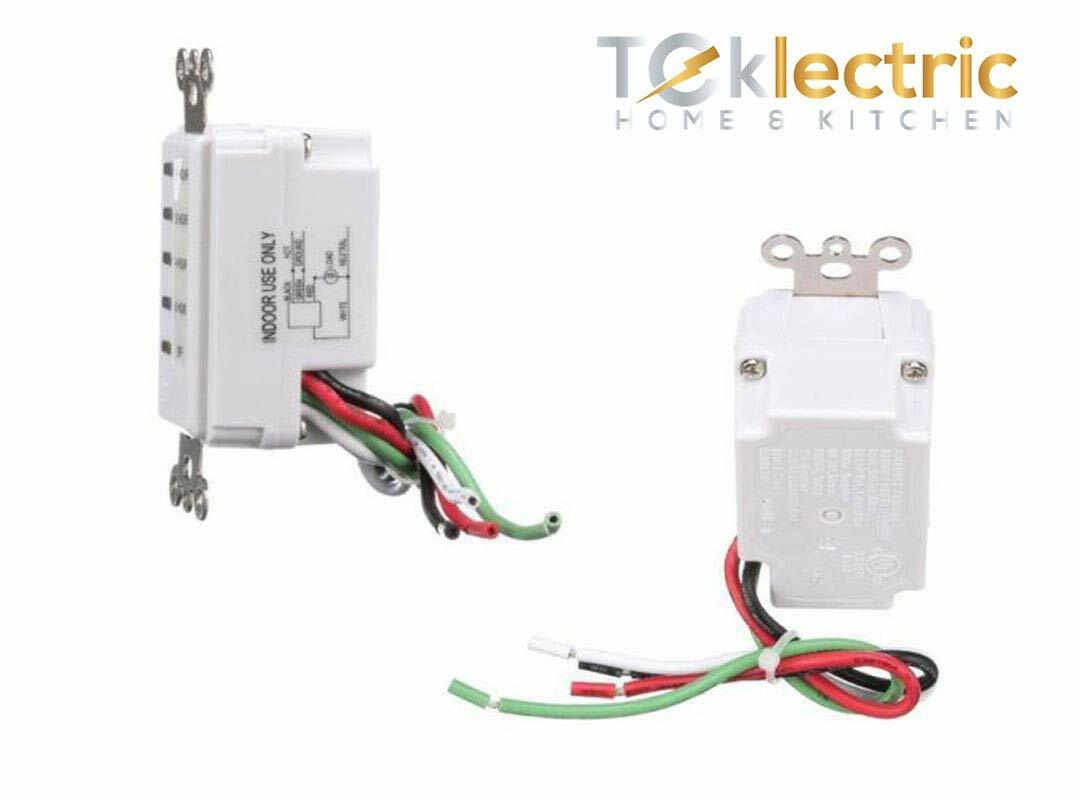 Electrical Bathroom Fan Auto Shut Off Countdown Switch Timer, 30-15-10-5 Minute