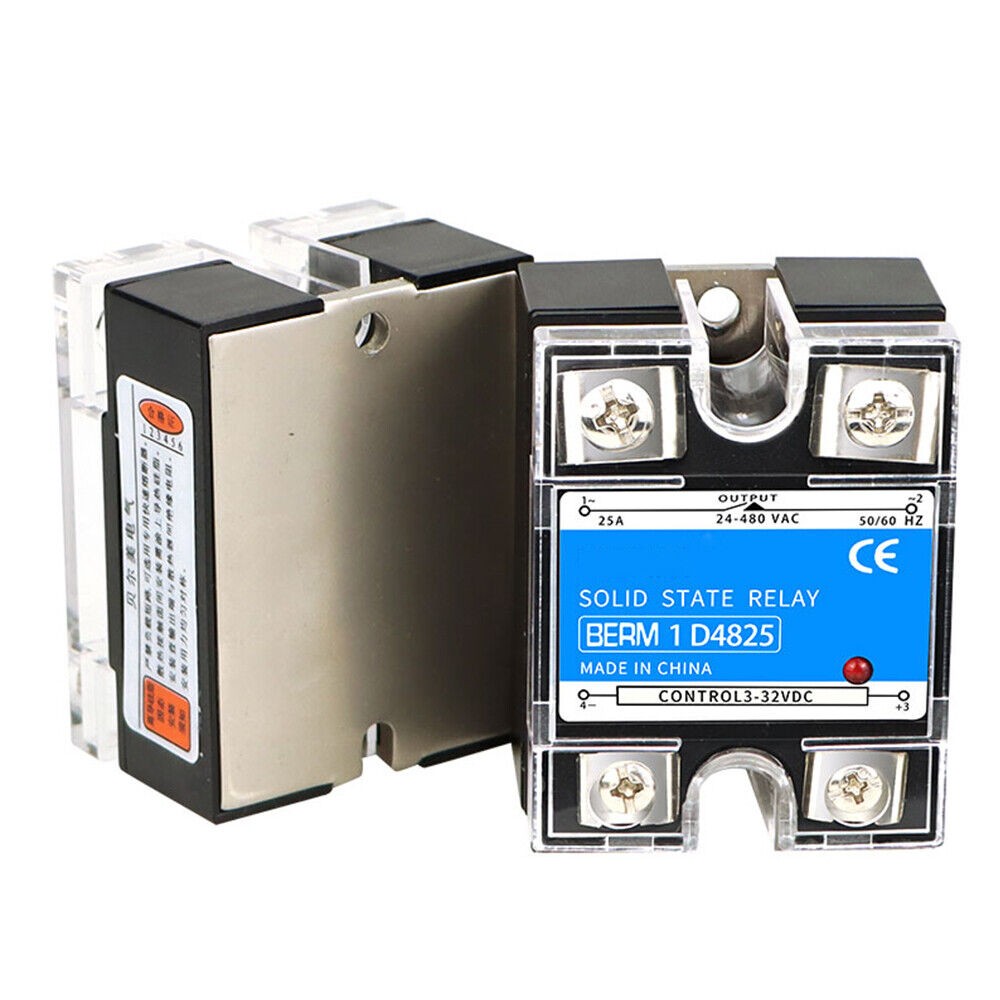 Solid State Relays SSR Input DC 3-32V to Output AC 24-480V Single-phase 80A