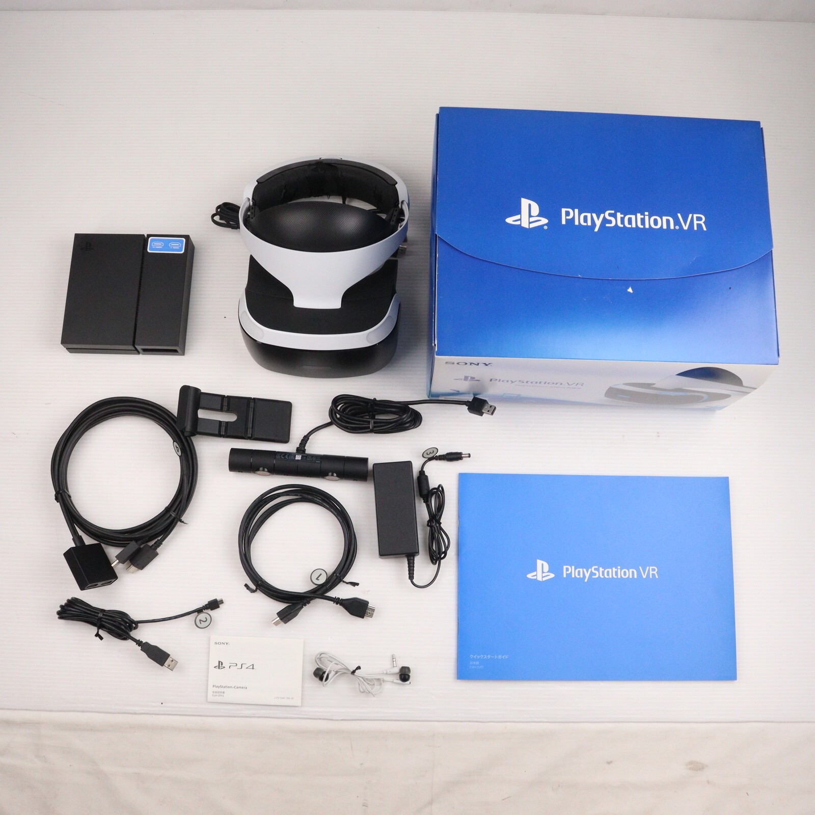 Sony PlayStation CUHJ-16001 PS VR Bundle Virtual Reality For PS4 Game Camera