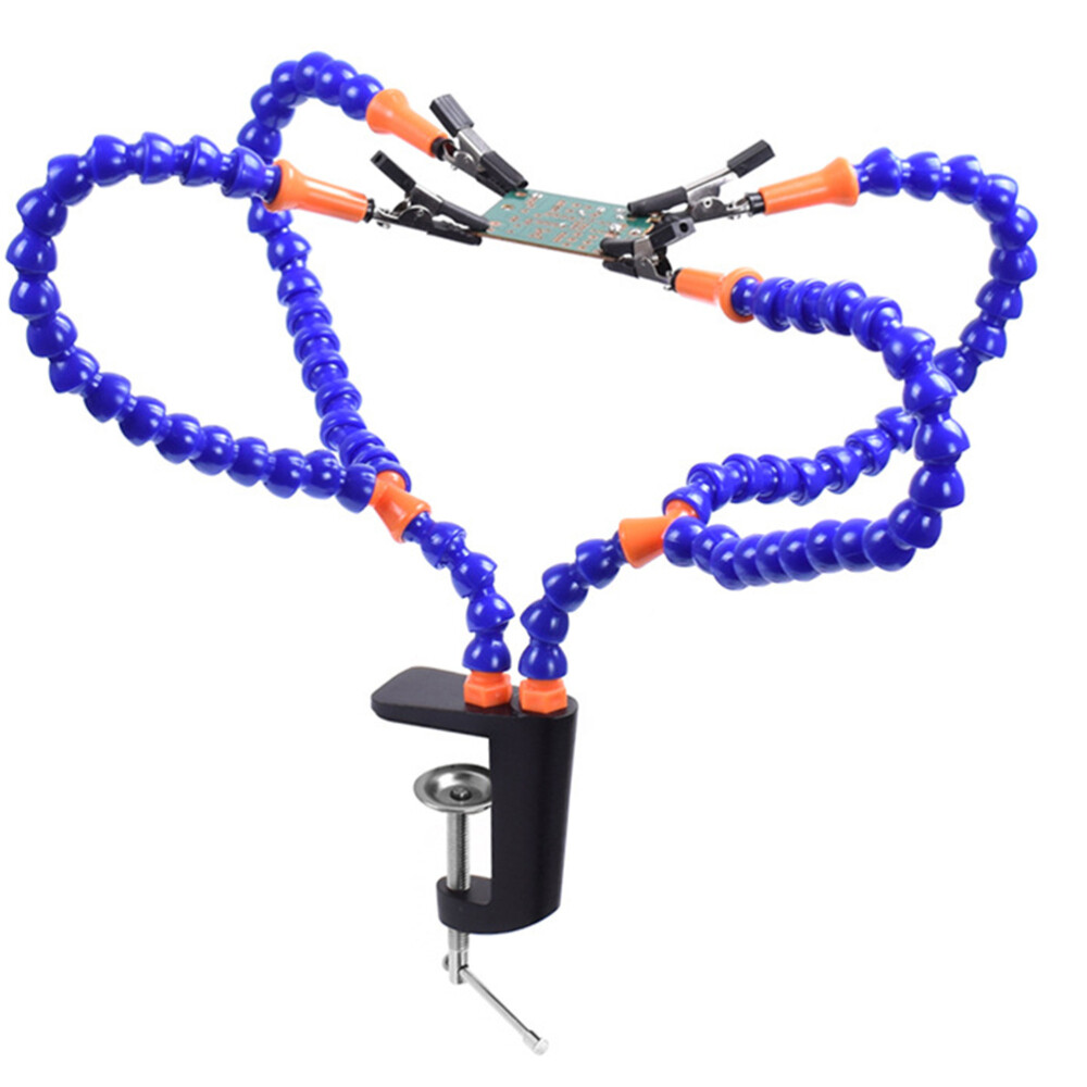 1PC Clip Stand Soldering Clamp- Bench Vise Holder