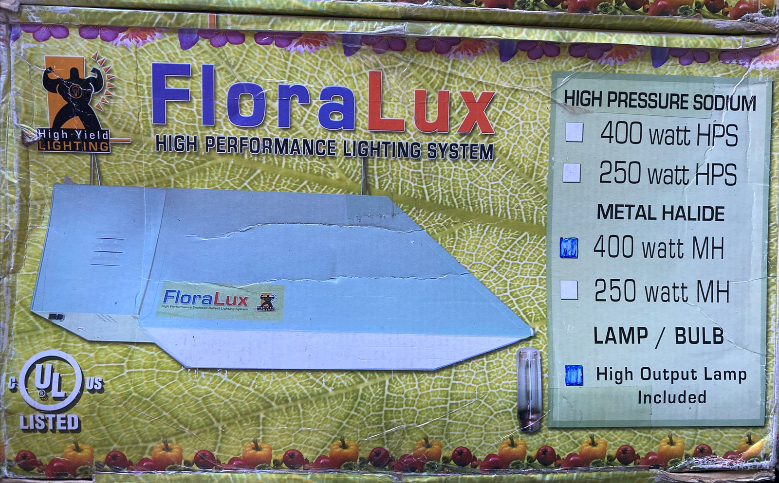 Floralux Complete Lighting System - 400 Watt MH