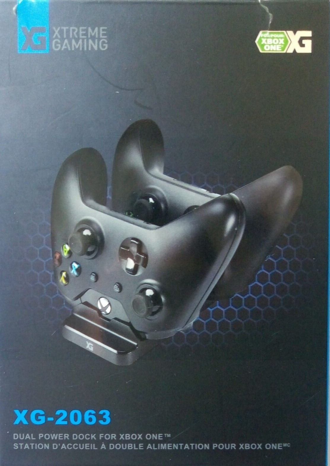 Xtreme Gaming [ Dual Power Dock ] Controller Charging + Battery Kit (XBOX One)