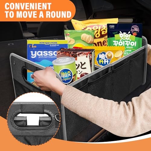 Car Trunk Organizer, Trunk Storage Box with Handle For Dodge Charger Stype B