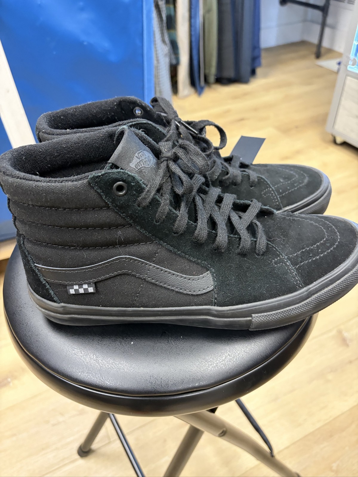 Vans Sk8-Hi Pro PopCush Blackout High Top Mens Shoes 9.5