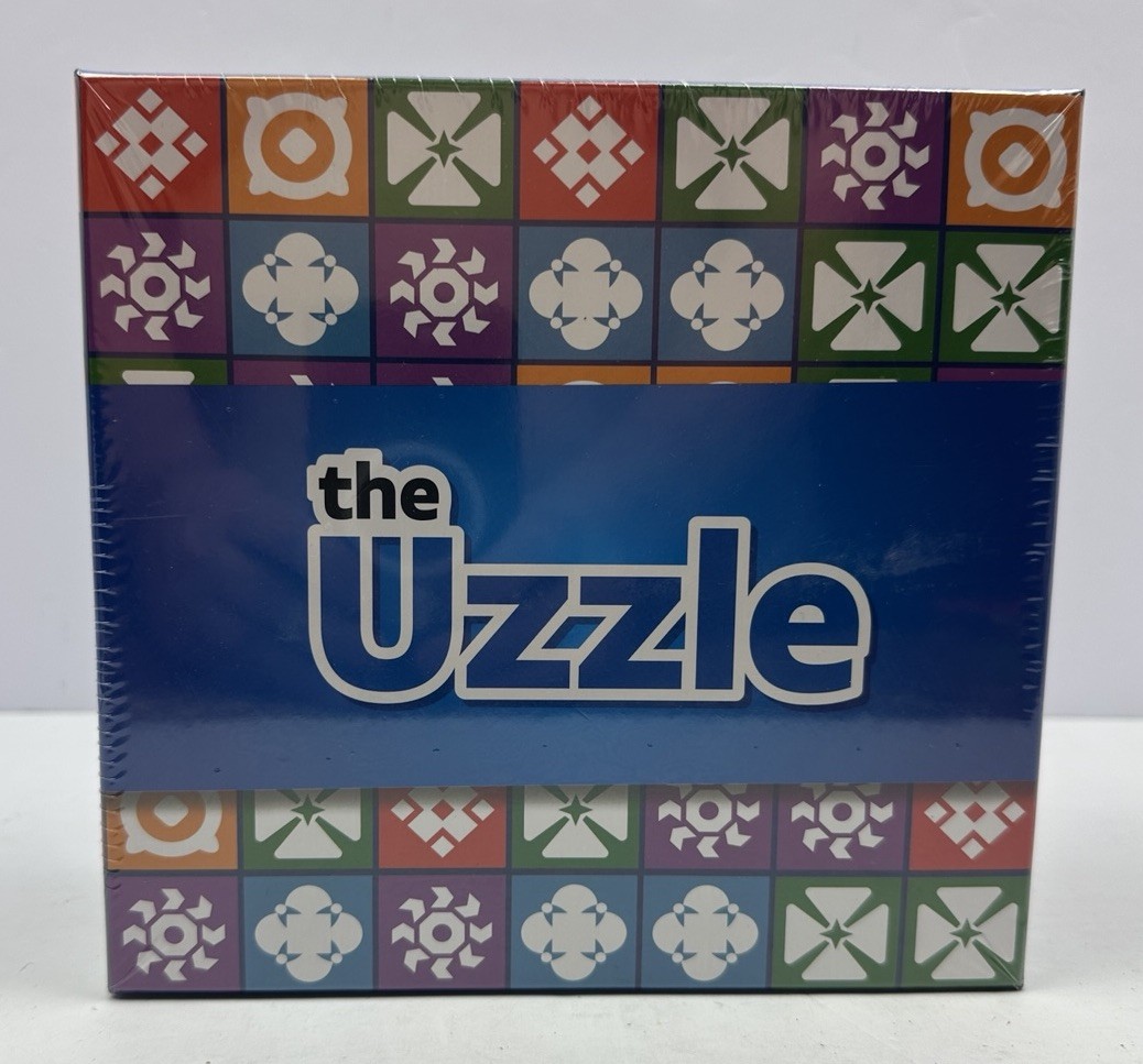 The Uzzle Board Game, Family Block Puzzle for Children & Adults NEW Sealed