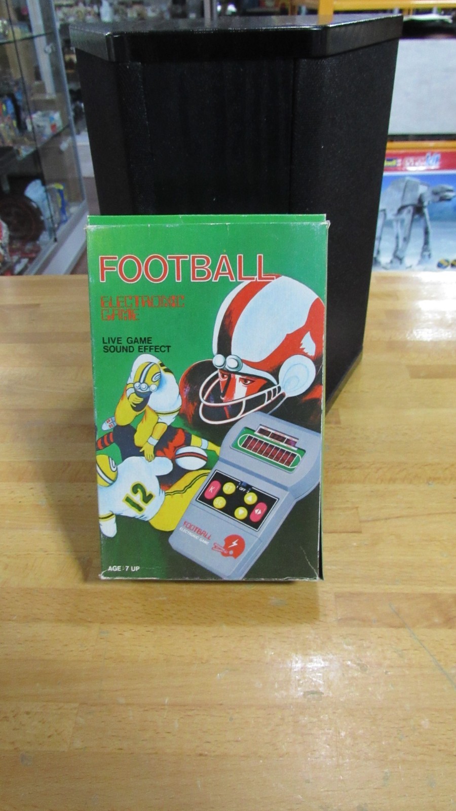 RARE Vintage Electronic Football Mattel Knock Off Mint W Box Hong Kong  READ DES