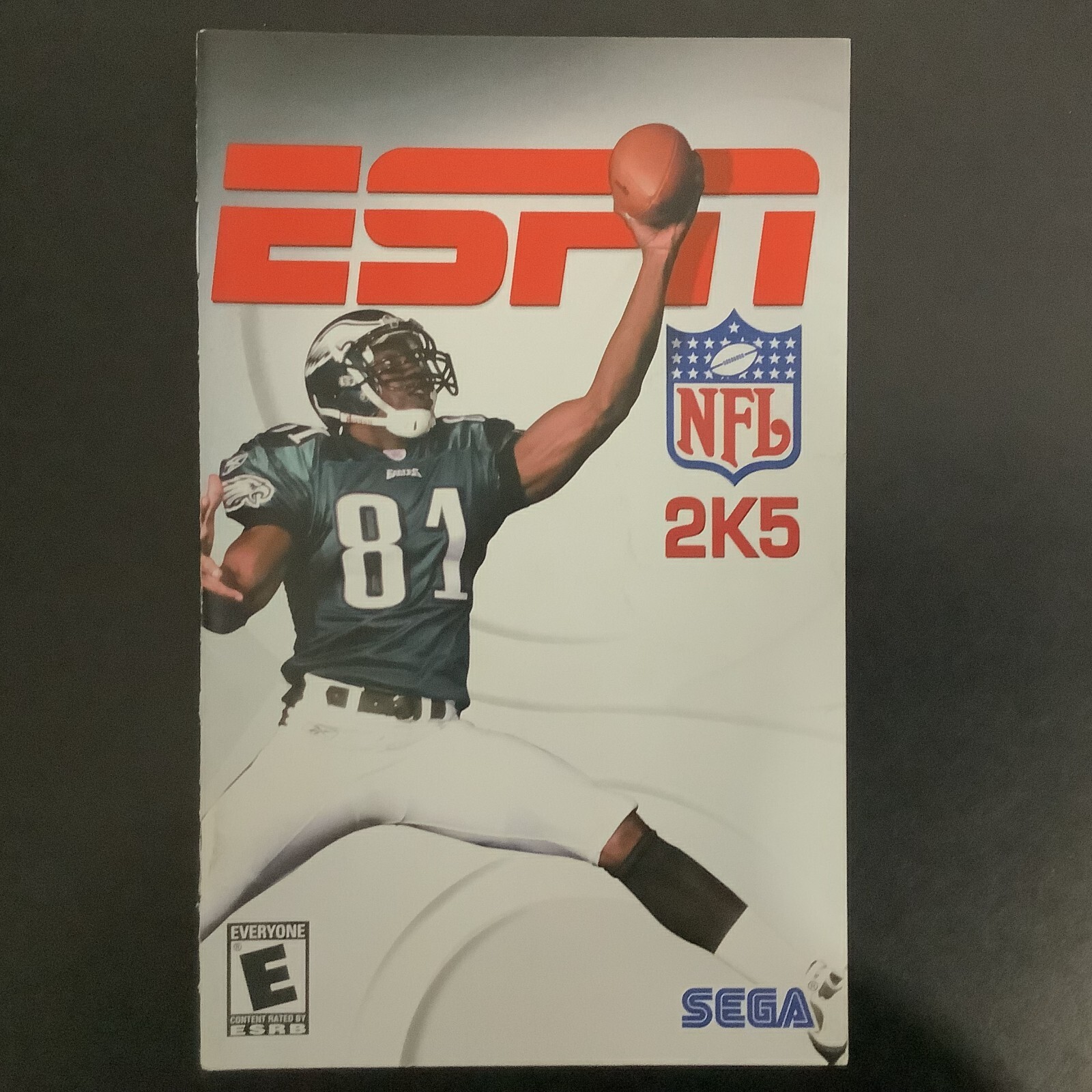 ESPN NFL 2K5 PS2 PlayStation 2 Instruction Manual Only