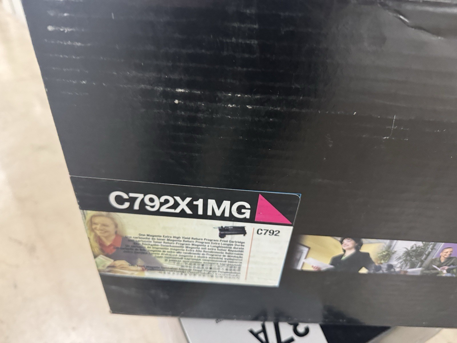LEXMARK C792X1MG MAGENTA EXTRA HIGH YIELD RETURN PROGRAM PRINTER CARRIDGE