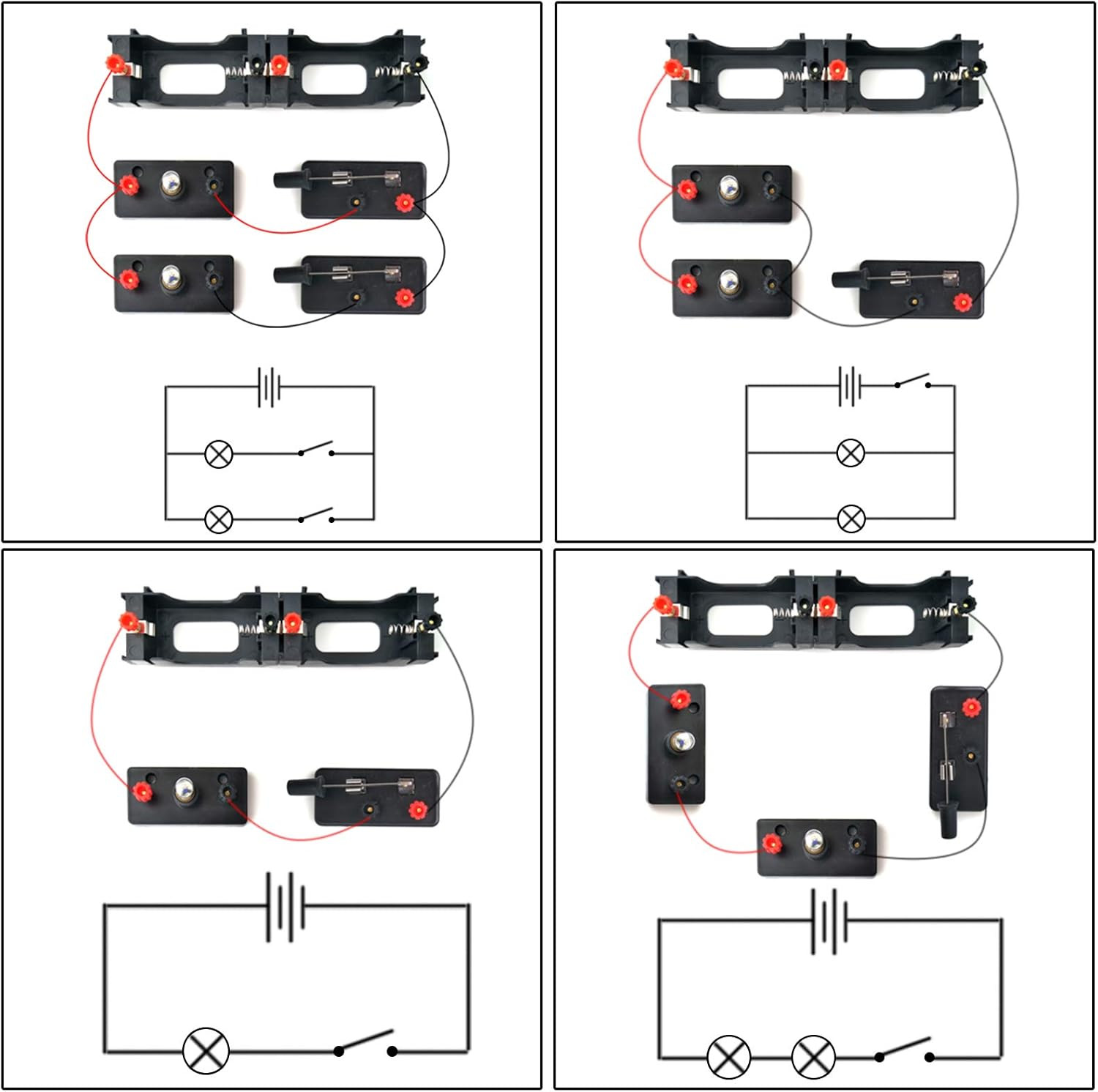 School Labs Basic Electricity Discovery Circuit Kit for Introductory Electronics
