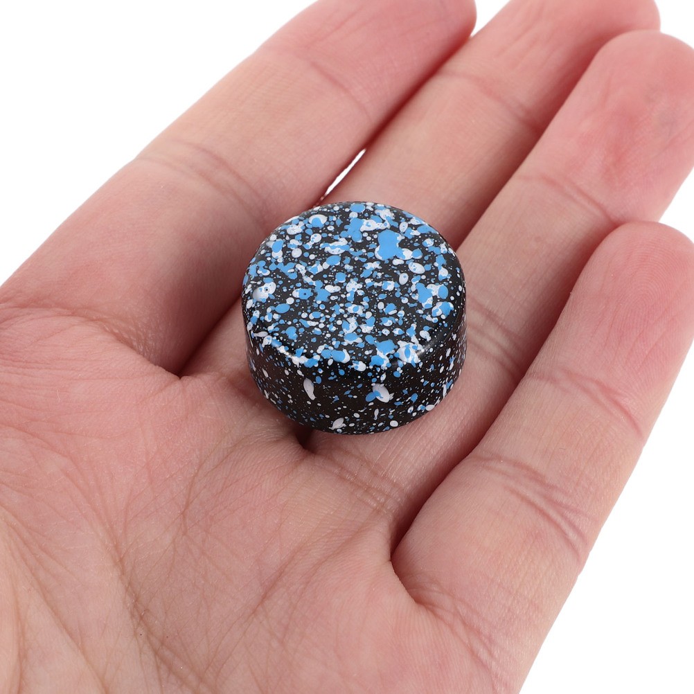 3Pcs Blue Guitar Effect Pedal Footswitch Cap Textured Surface for Secure Grip