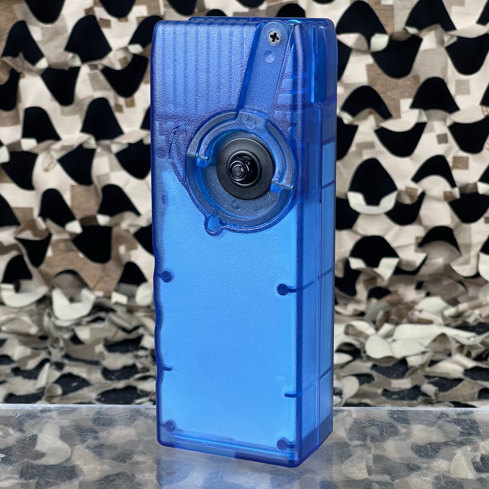 NE W Sentinel Gear 1500 Round Side Winding Airsoft Speed Loader - Limpid Blue