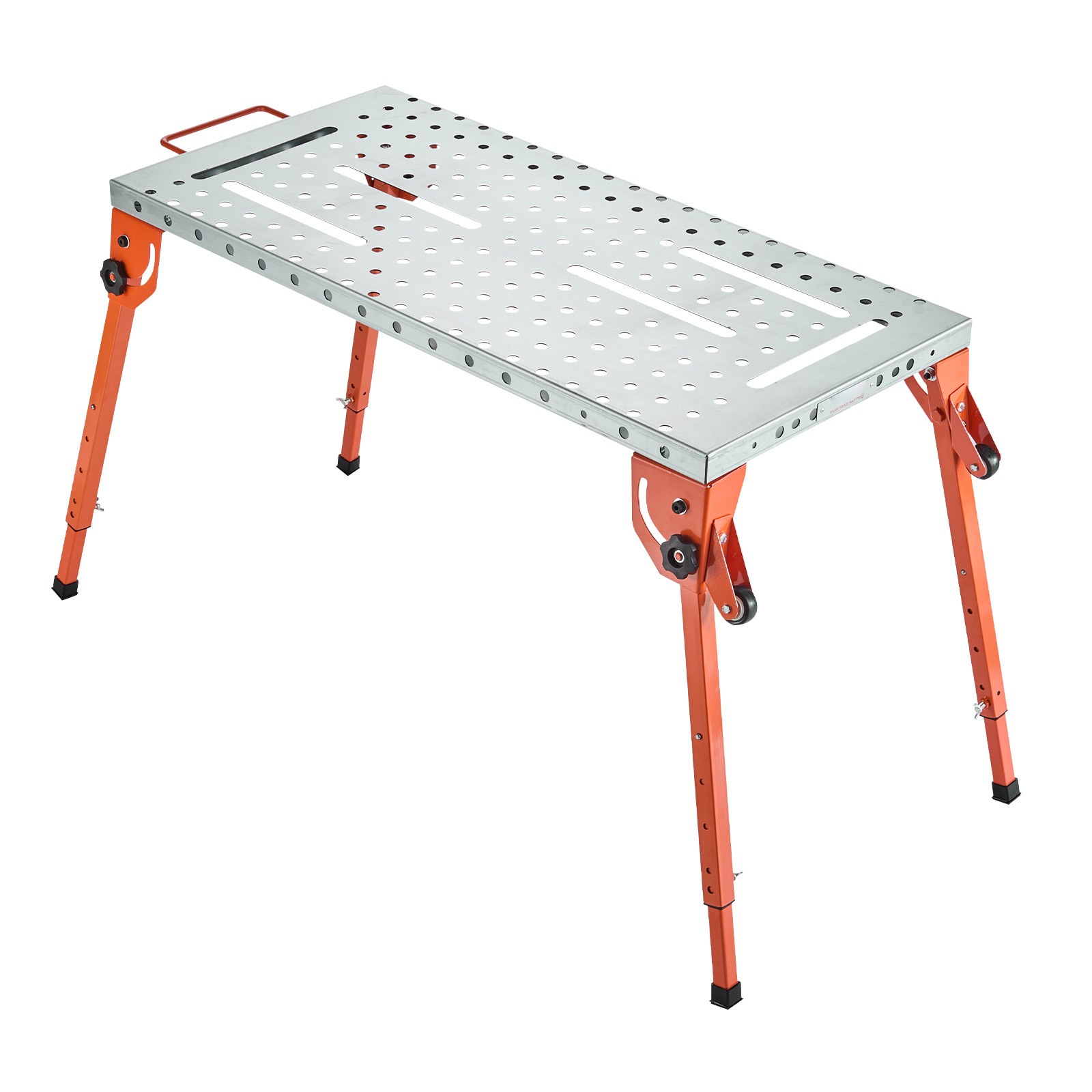 Welding Table 44" x 21" 500LB Folding Workbench Adjustable Height