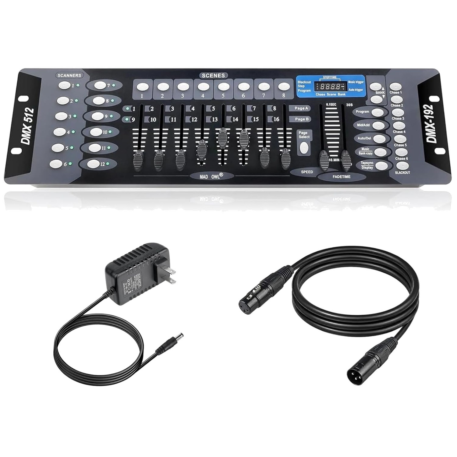 DMX-512 Lighting Controller with 12 Channels