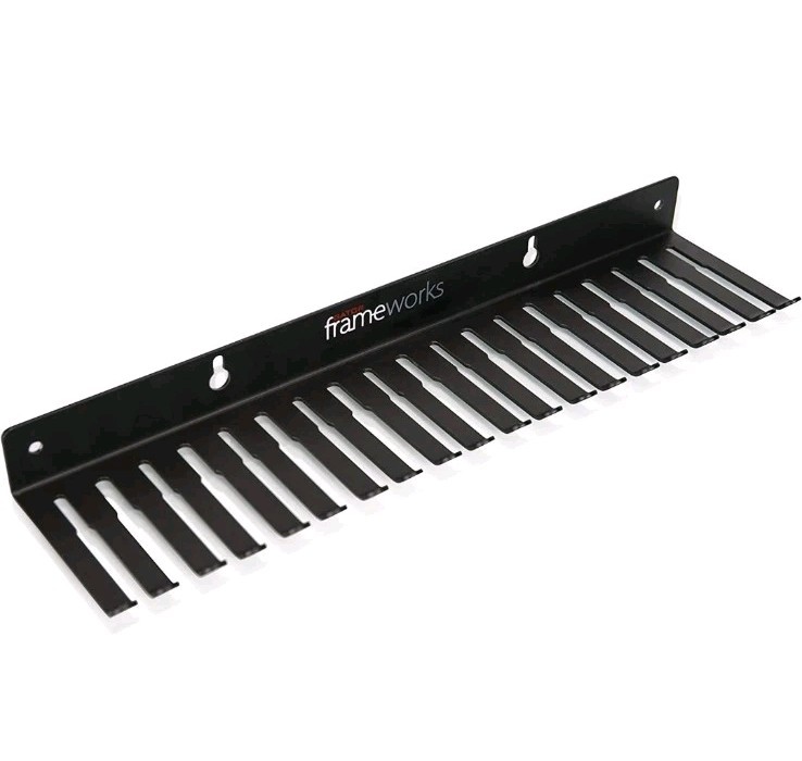 Gator Frameworks Wall Mountable Cable Hanger and Organizer with 19 Cable Slots