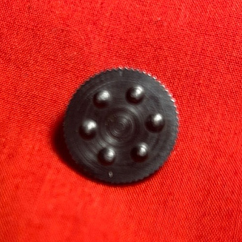 Vintage Dockendorff 6-Position Rear Sight Elevator Riser Wheel - Old Sight Parts