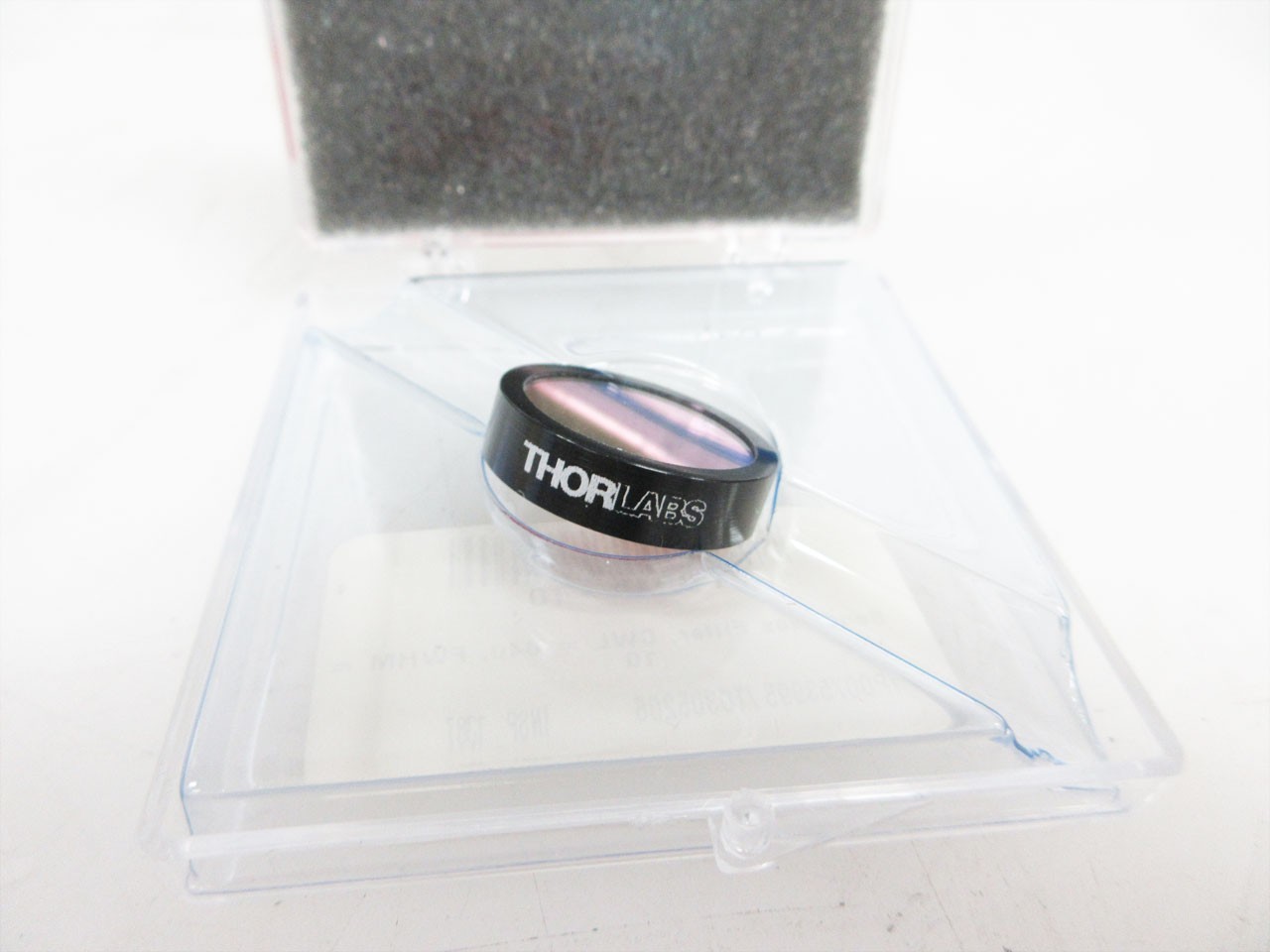 THORLABS FB640-10 1" BANDPASS FILTER, CWL = 640 ± 2 nm FWHM = 10 ± 2 nm