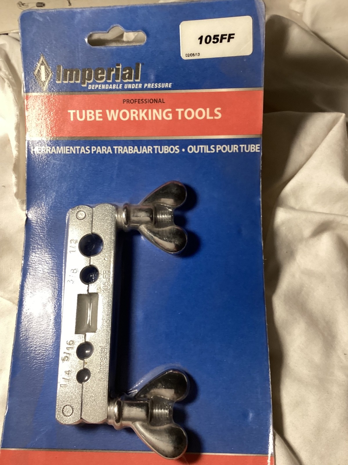 Imperial Tool 105-FF HVAC Pinch-Off Tool for 1/4 - 1/2 OD Tubing