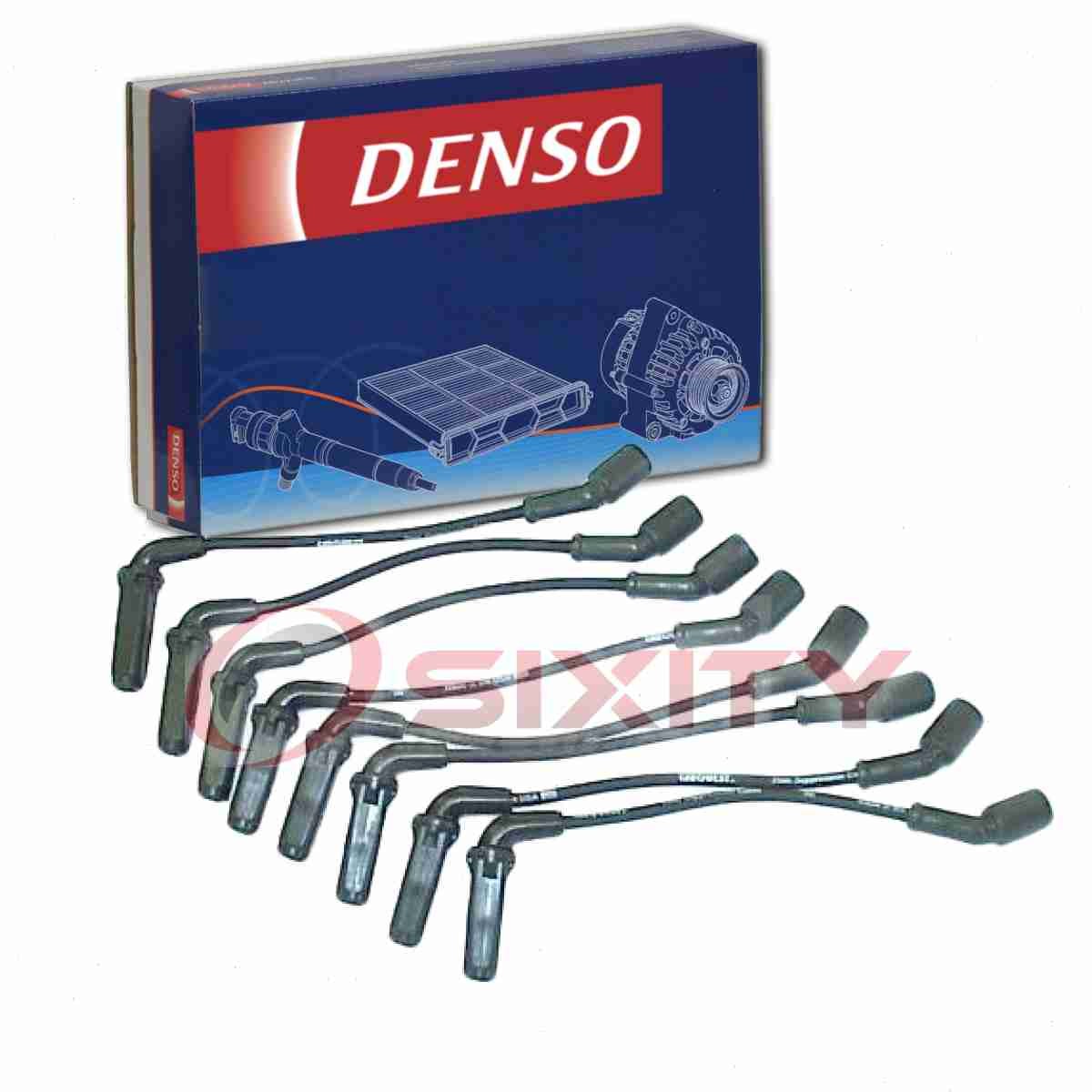 DENSO 671-8064 Spark Plug Wire Set for XS10542 CH7877 97095 97073 7877 77778 tm