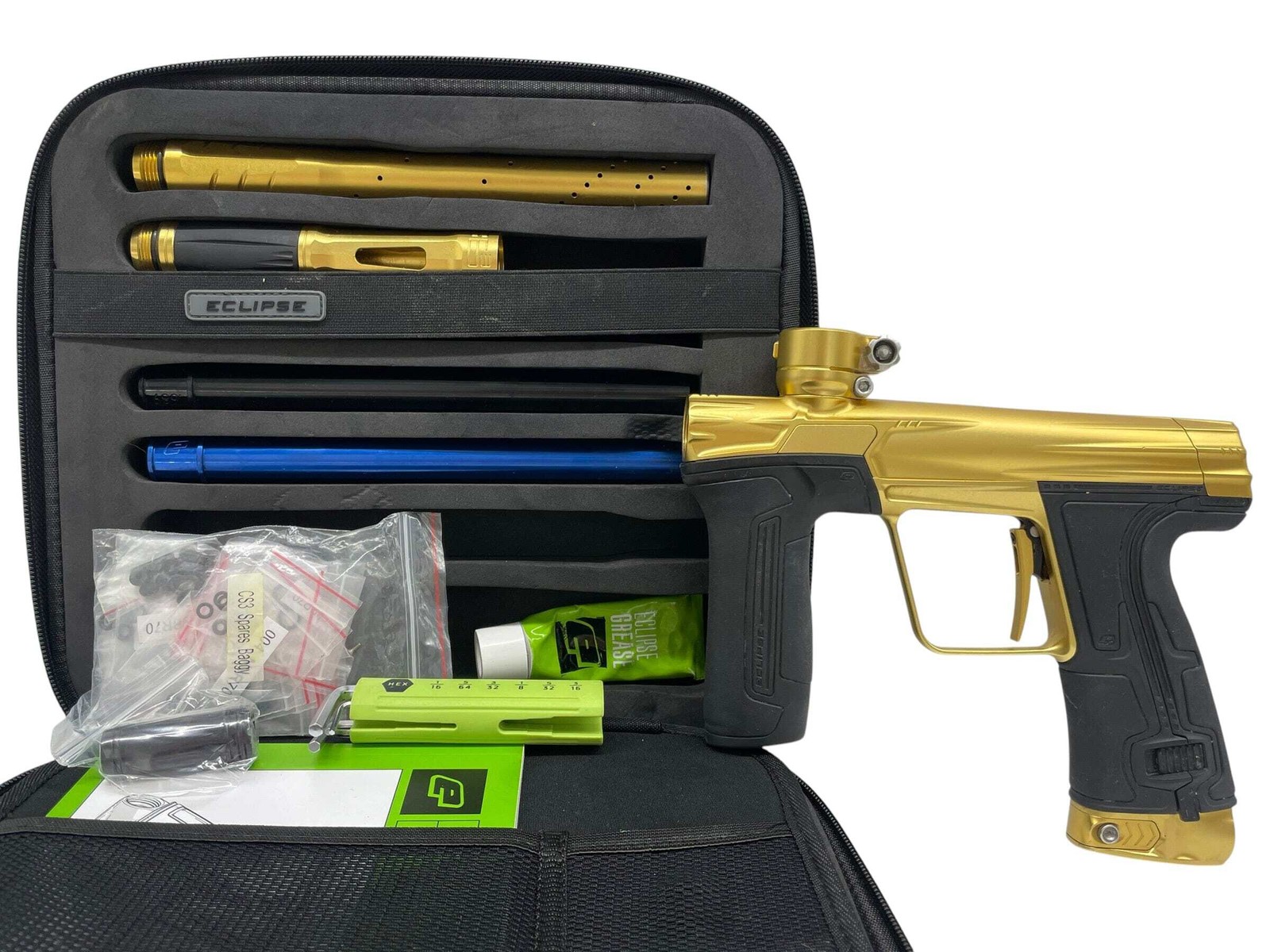 Planet Eclipse CS3 Gold/Gold Paintball Gun