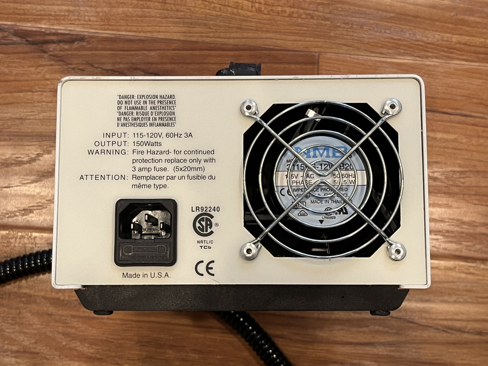 JH Technologies Fostec ACE EKE Fiberoptic Illuminator
