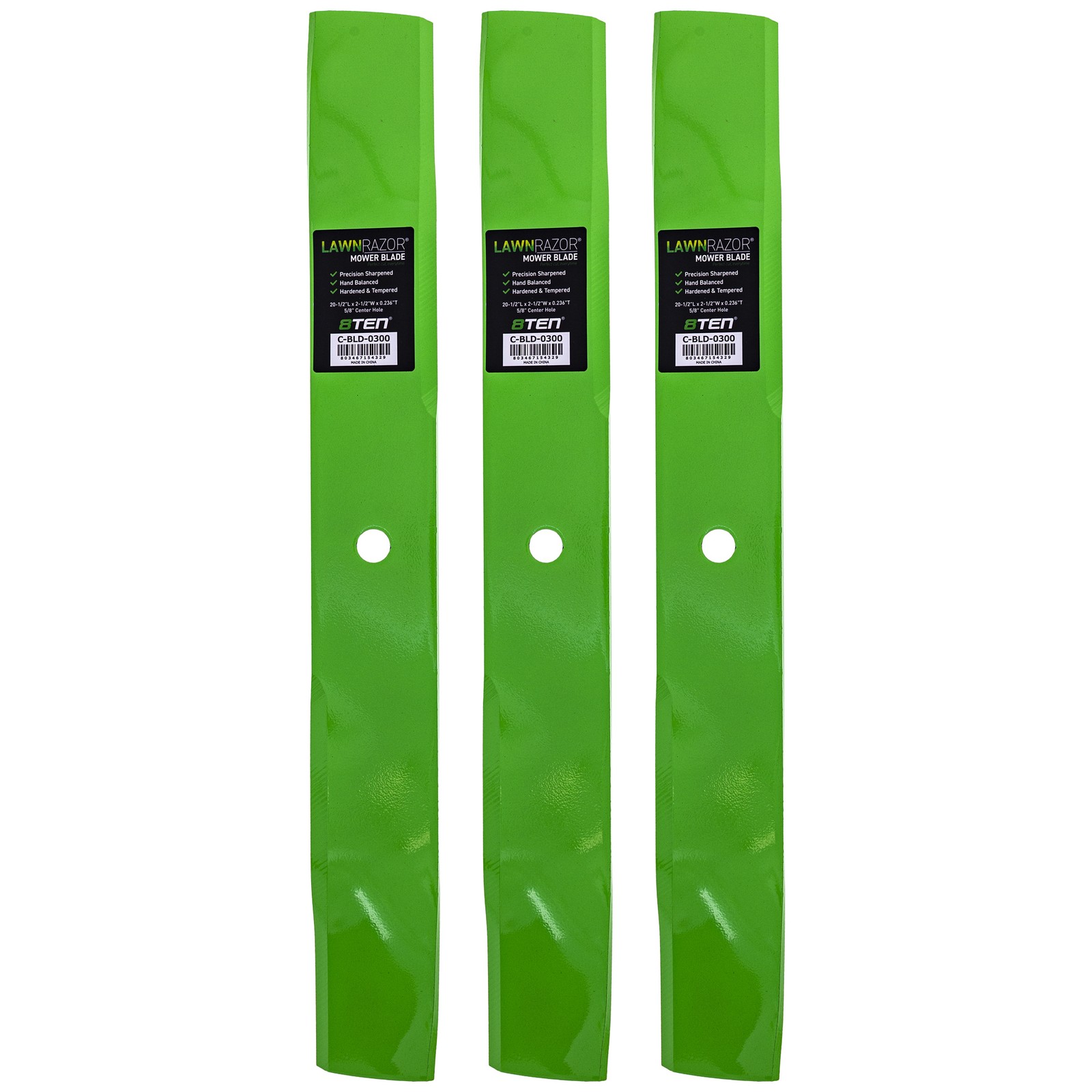 LawnRAZOR Mower Blade for Gravely Pro-Turn 260 PM160i 08866900 60-Inch 3-Pack