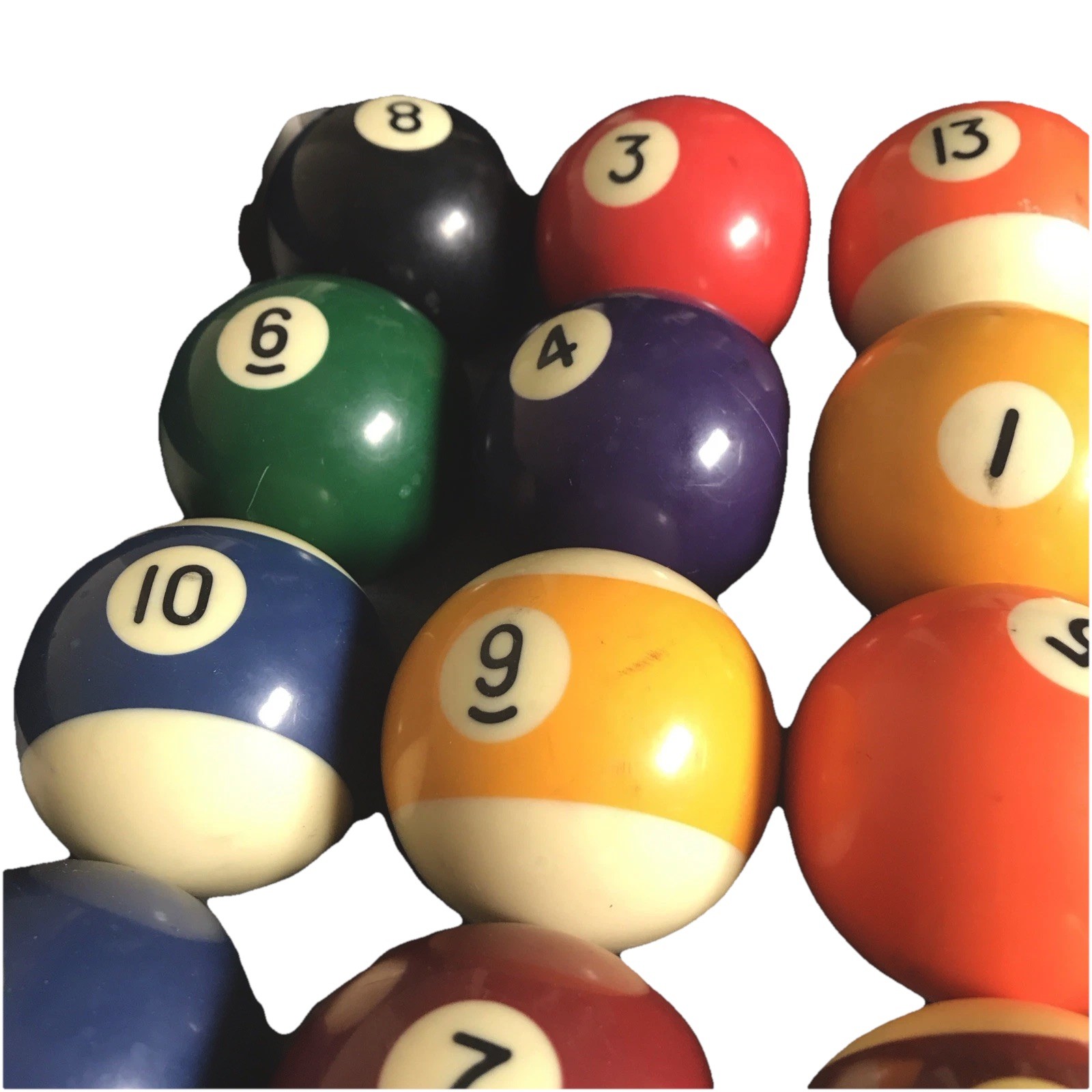 Used Budjet Pool Balls