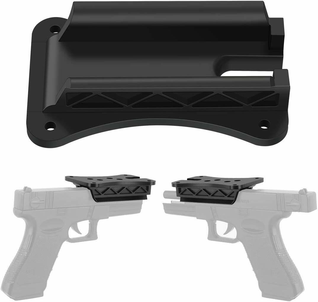 Pistol Handgun Magnet Mount. Gun magnet to conceal under desk, bed, cars, trucks