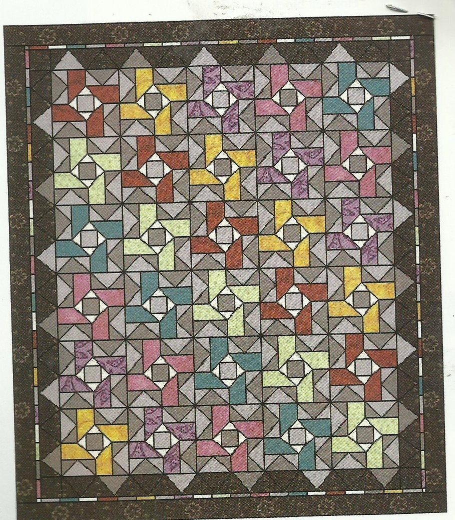 B0503 MUMMER'S PARADE AGAIN QUILT PATTERN/INSTRUCTIONS