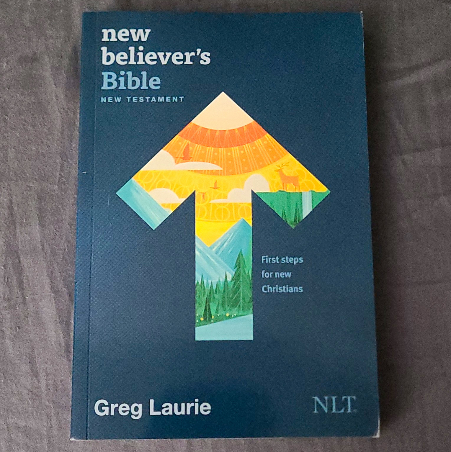New Believer's Bible New Testament (NLT) Book by Greg Laurie