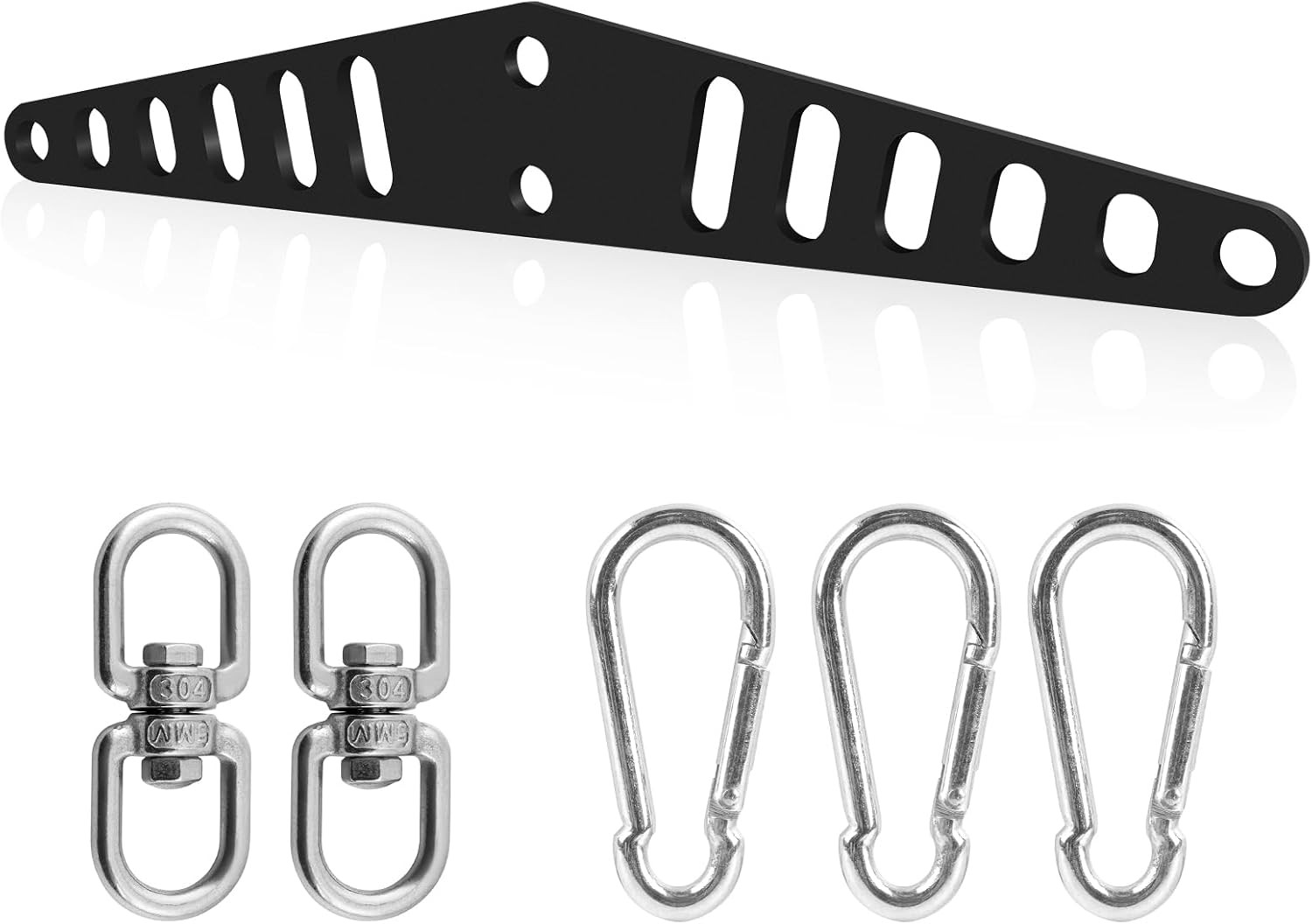 Multi-Grip LAT Pull Down Bar for Home Gym Fitness, Cable Machine Attachment, Spr
