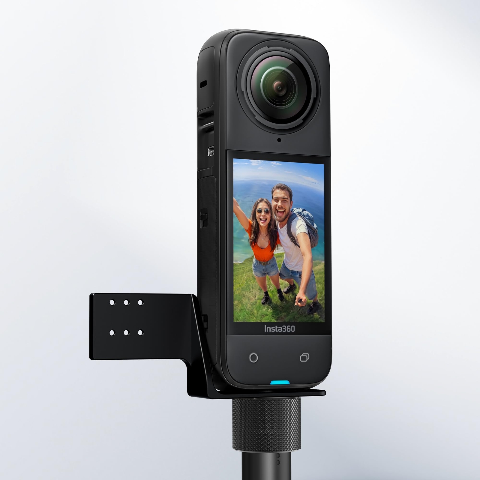 Insta360 X4 Cold Shoe Mic Bracket for RODE Wireless GO with 3.5mm Cable