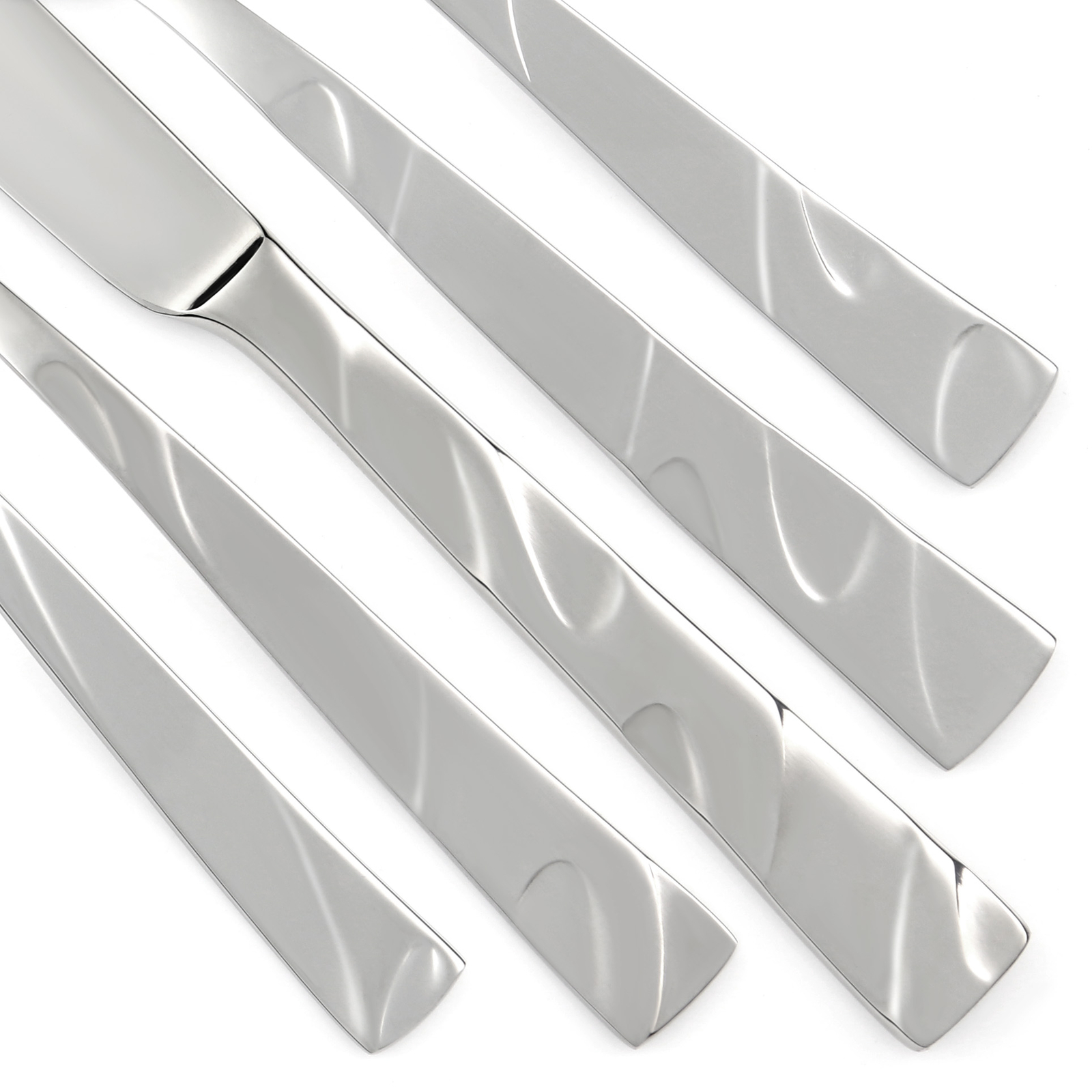 Oneida ALLUDE Stainless Glossy Swirls Silverware CHOICE Flatware