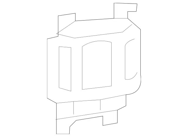 Genuine Mercedes-Benz Holder 166-884-02-15