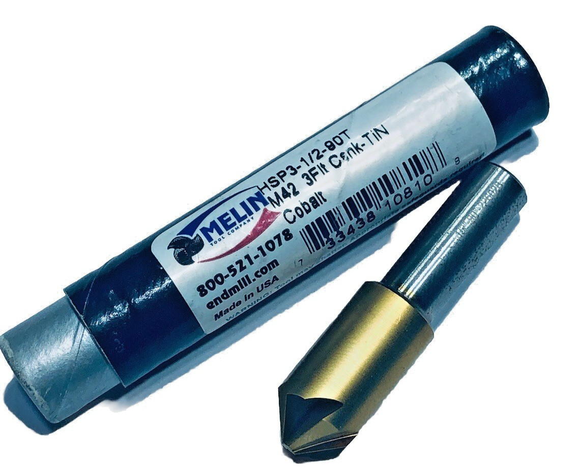 MELIN  HSP3-1/2”-90°   226028  3F Countersink General Purpose