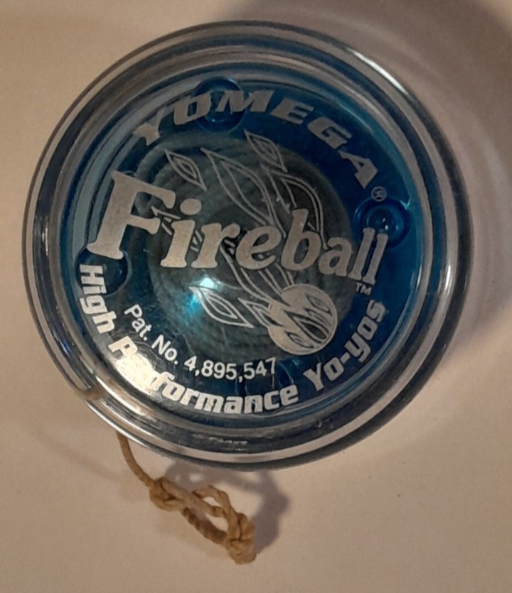 Yomega Fireball High Performance Yoyo Clear/Blue