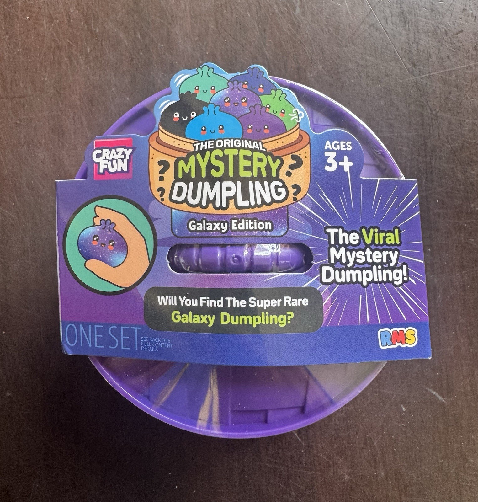 RMS Crazy Fun The Original Mystery Dumpling Galaxy Edition Squishy Bun VIRAL NEW