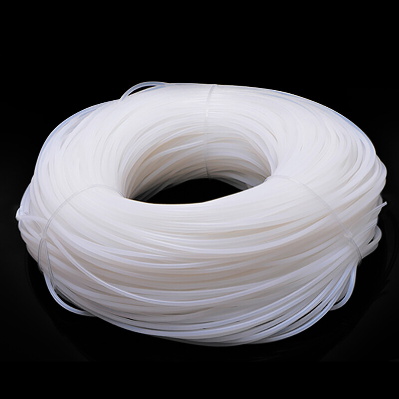 Silicone Rubber Cord White Round Strip Solid Rubber Strip Sealing Strip 1mm~25mm