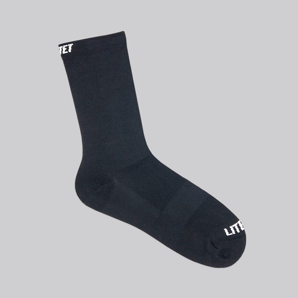 LITET - Crew Cycling Socks, Compression Fit, Anti-wrinkles