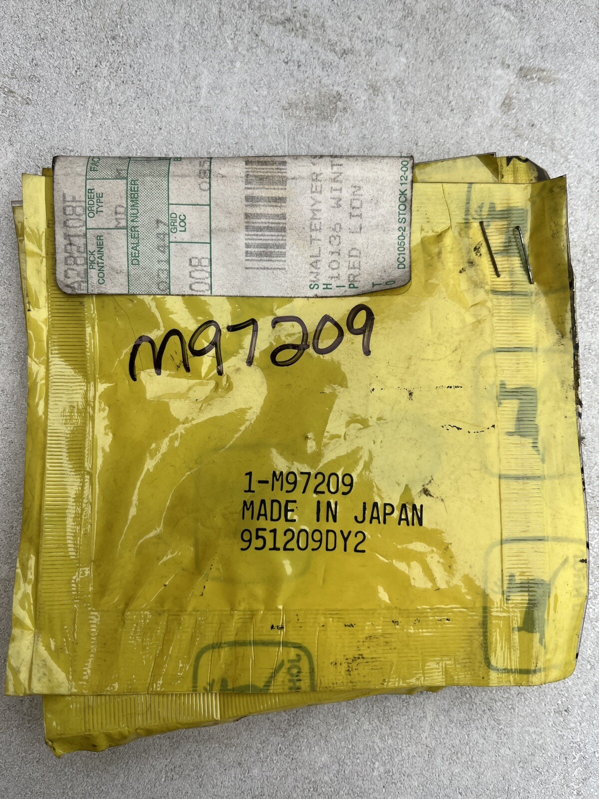 M97209 Genuine OEM John Deere O-RING Seal