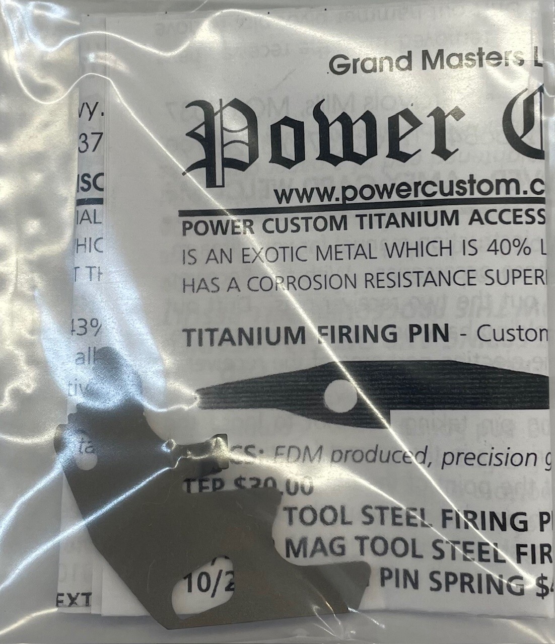 Ruger® 10/22® Auto Bolt Release Titanium