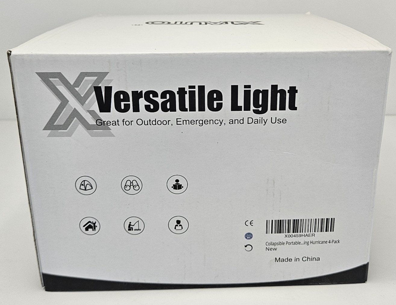 XTAUTO Collapsible Portable LED Camping Lantern 4-Pack